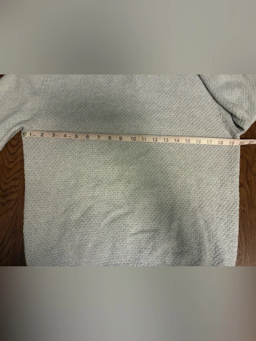 Marine Layer Men's Marl Crew Gray-Blue Merino-Wool Blend Knit Sweater - Size M